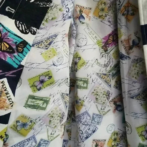 Chico's Postcard blazer/jacket Size 1 - Picture 10 of 11